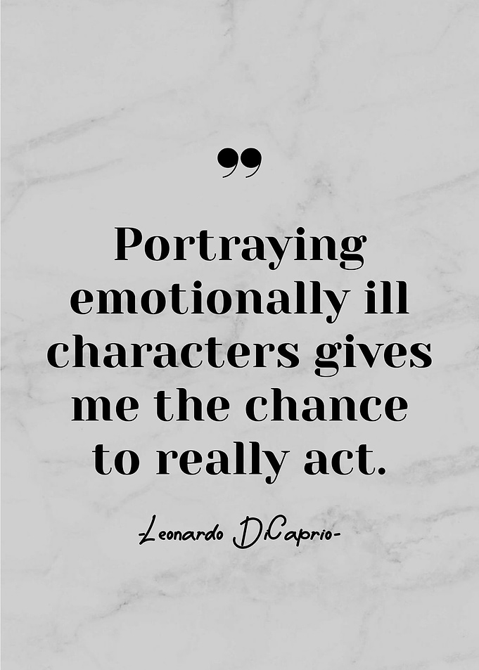Leonardo Dicaprio Quotes