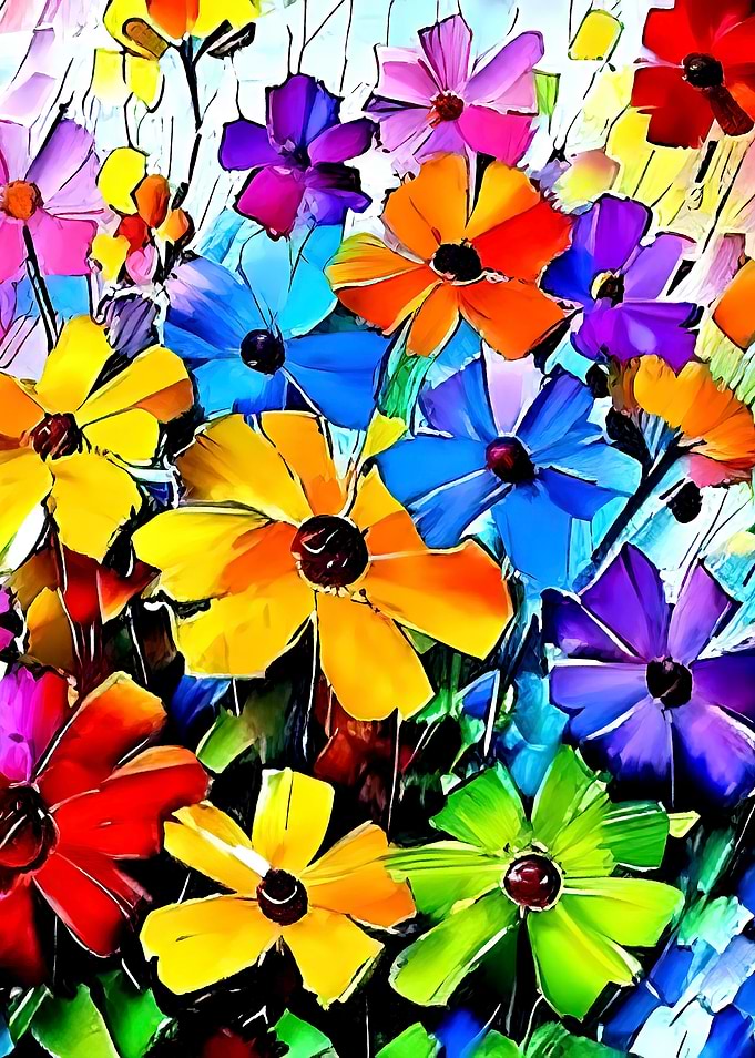 Flowers in the garden