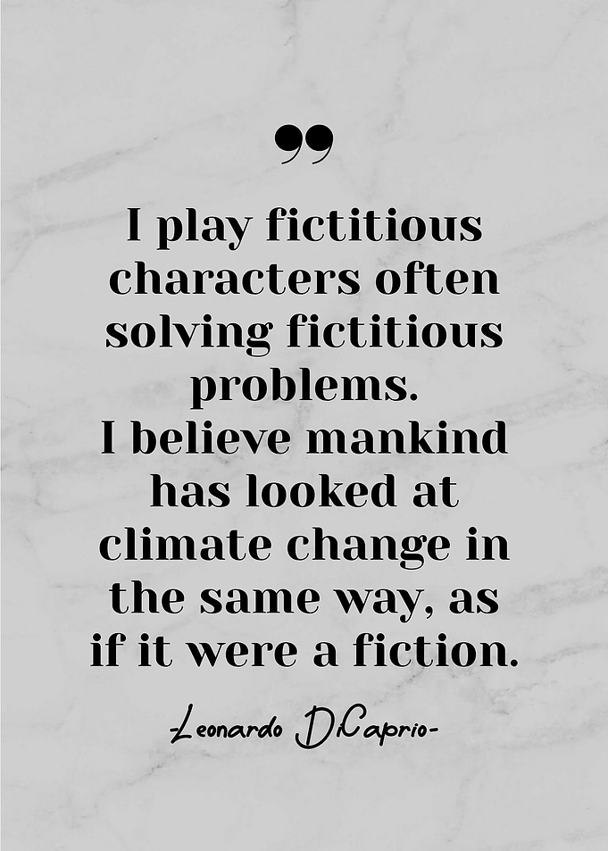 Leonardo Dicaprio Quotes