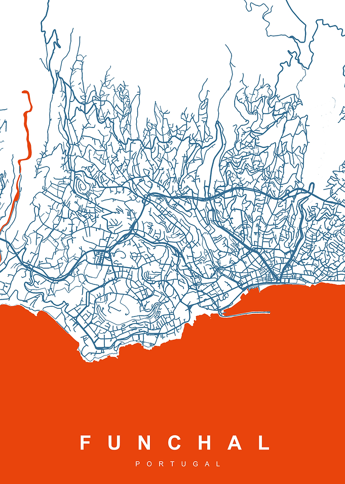 Map FUNCHAL PORTUGAL