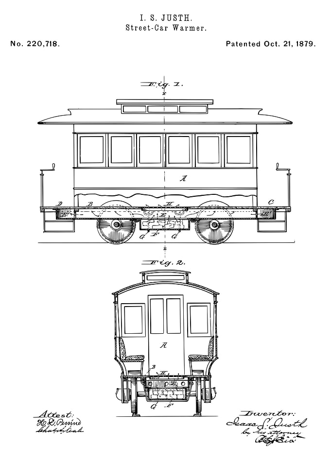 Tram patent 1979