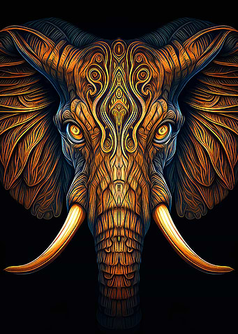 Elephant Fantasy art 1