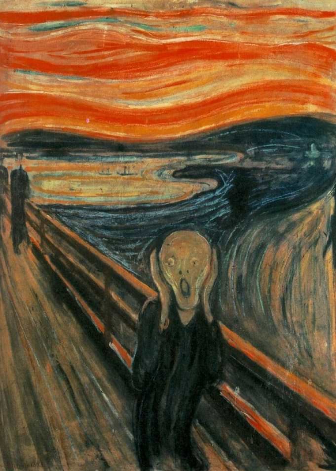 the scream by Munch