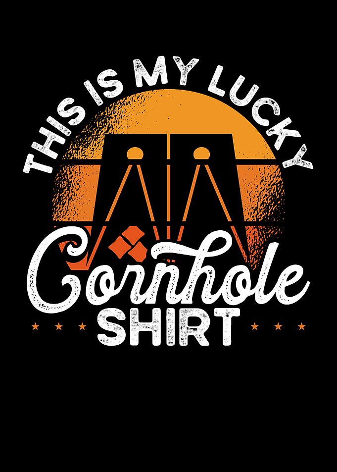 This is my lucky cornhole