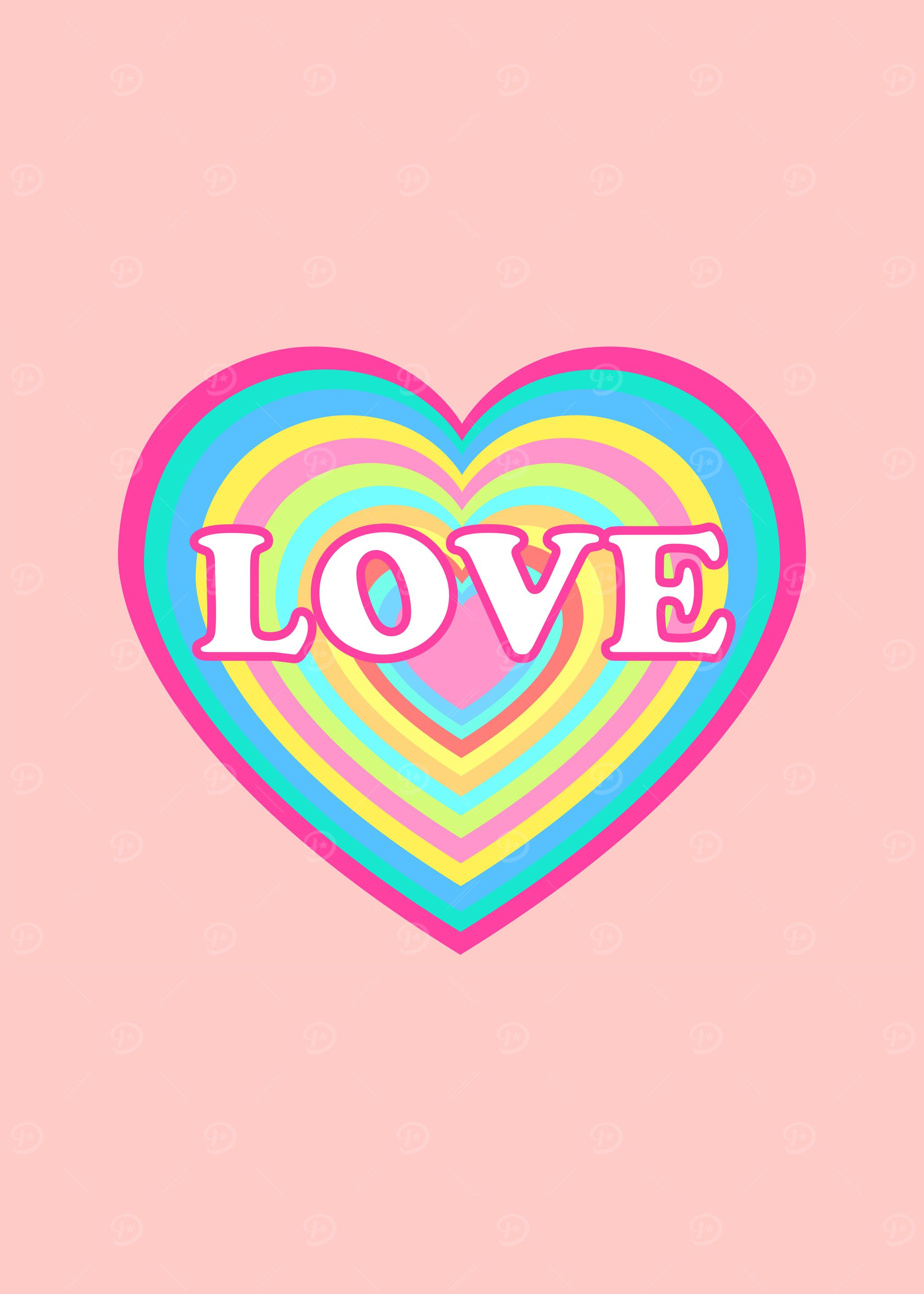 Candy Love Heart