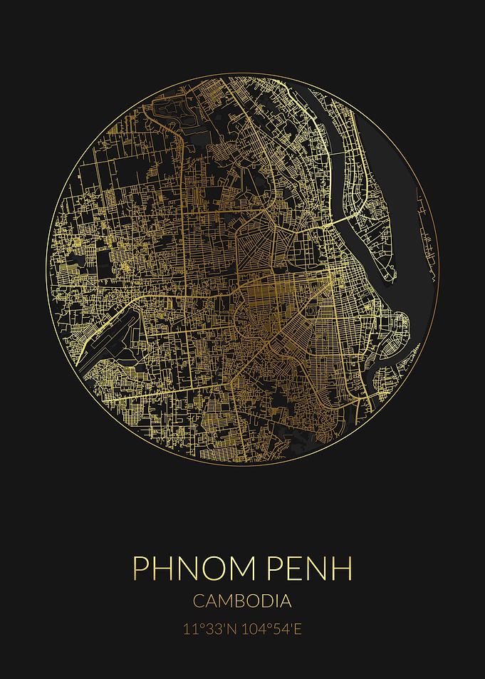 Phnom Penh Black Gold Map
