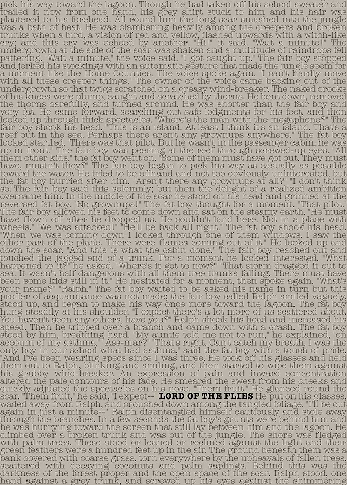 Lord of the Flies Text