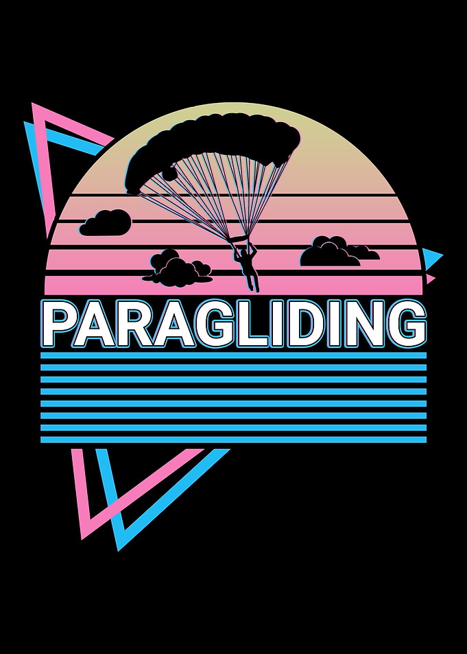 Paragliding Retro