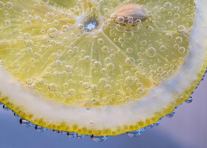 slice of lemon