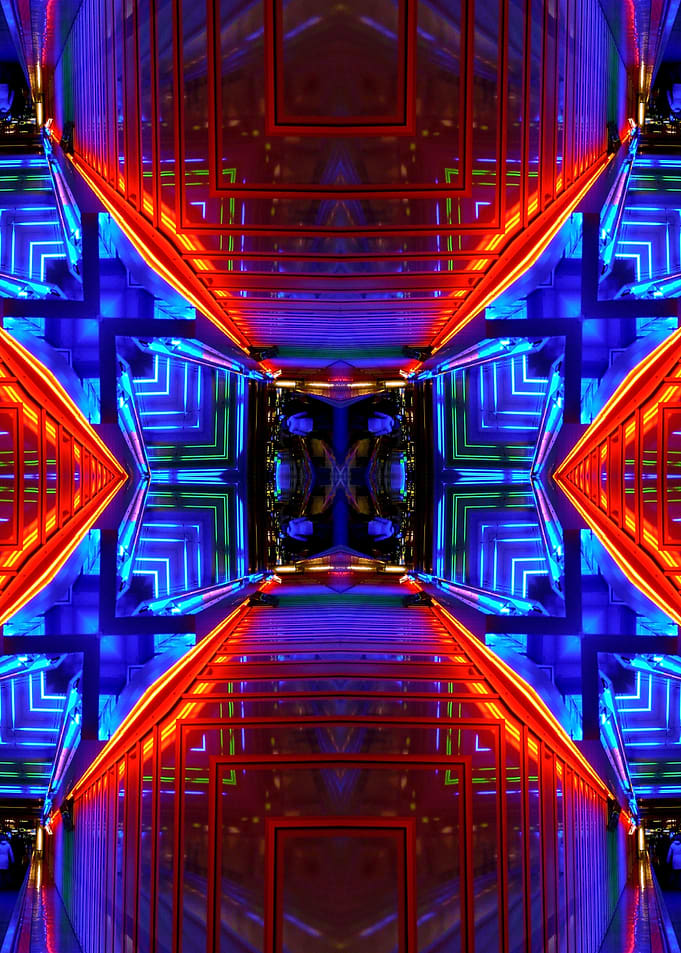 Abstract Colorful 3D Neon6