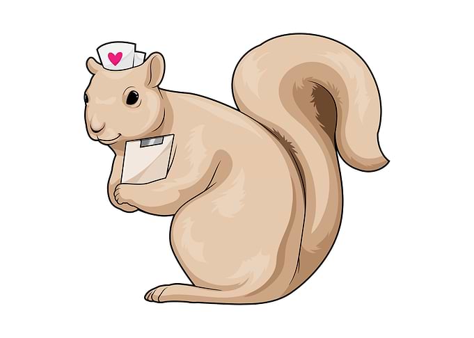 Squirrel Nurse Heart