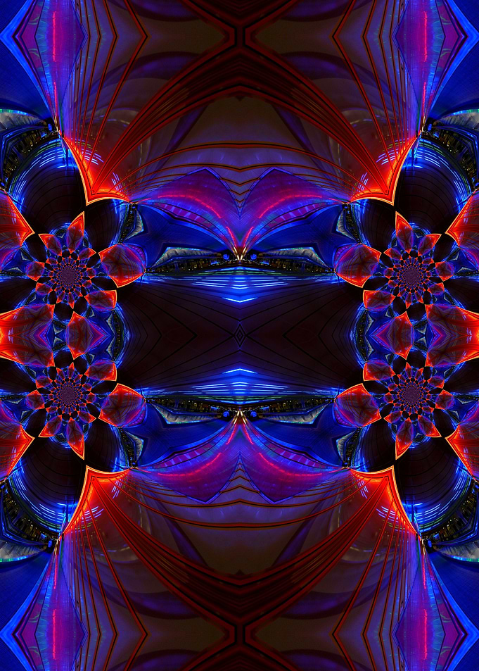 Abstract Colorful 3D Neon9