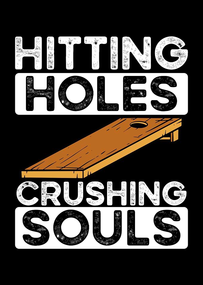 Hitting holes in cornhole