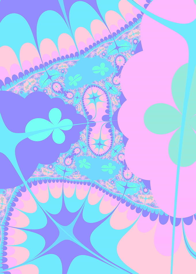 Vibrant Trippy Fractal