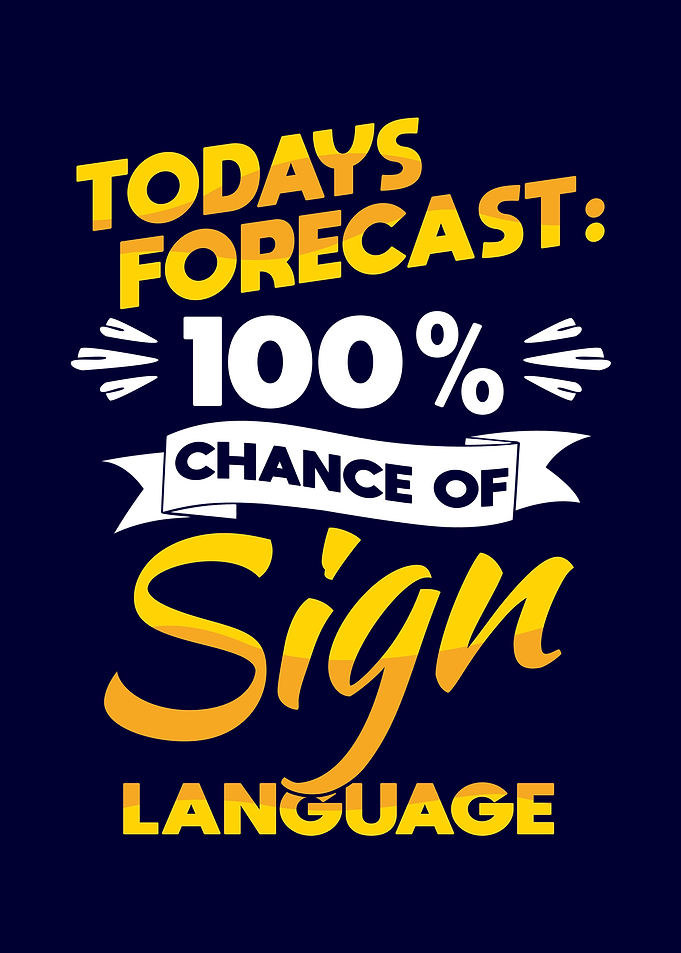 Deaf Pride Sign Language