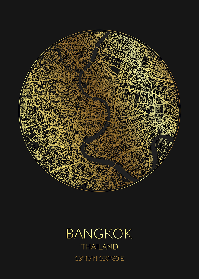 Bangkok Black Gold Map