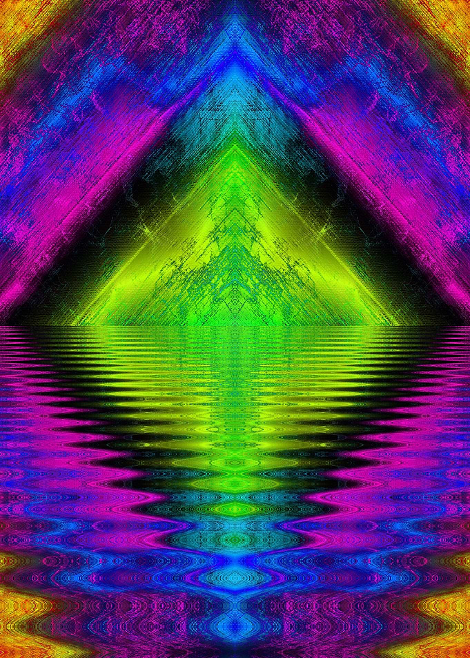 Abstract Colorful 3D Neon8