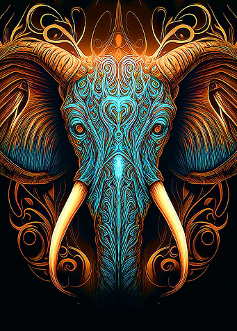 Elephant Fantasy art 3
