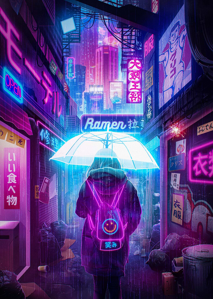 Cyberpunk Alley
