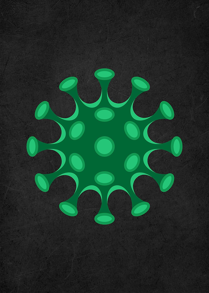 virus corona disease sign