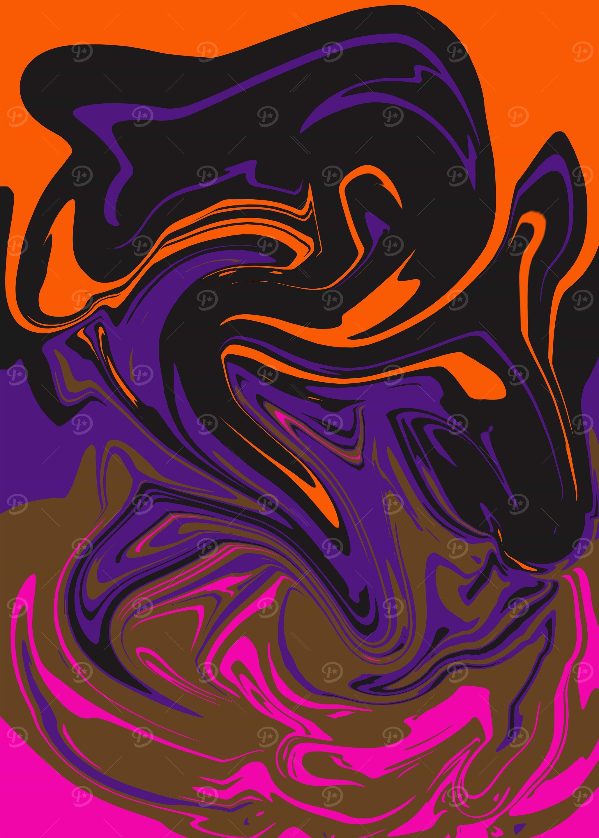 ABSTRACT DARK HALLOWEEN