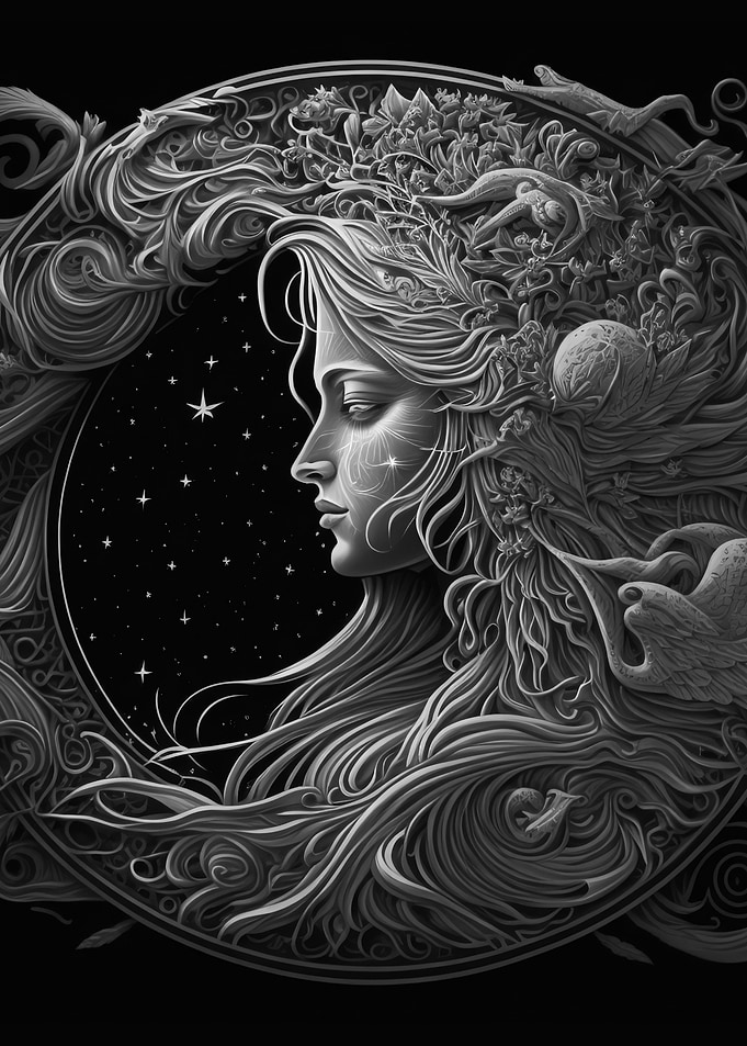 Virgo Zodiac Print