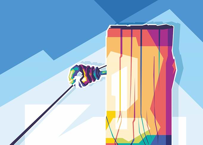 Tree trunk Popart WPAP
