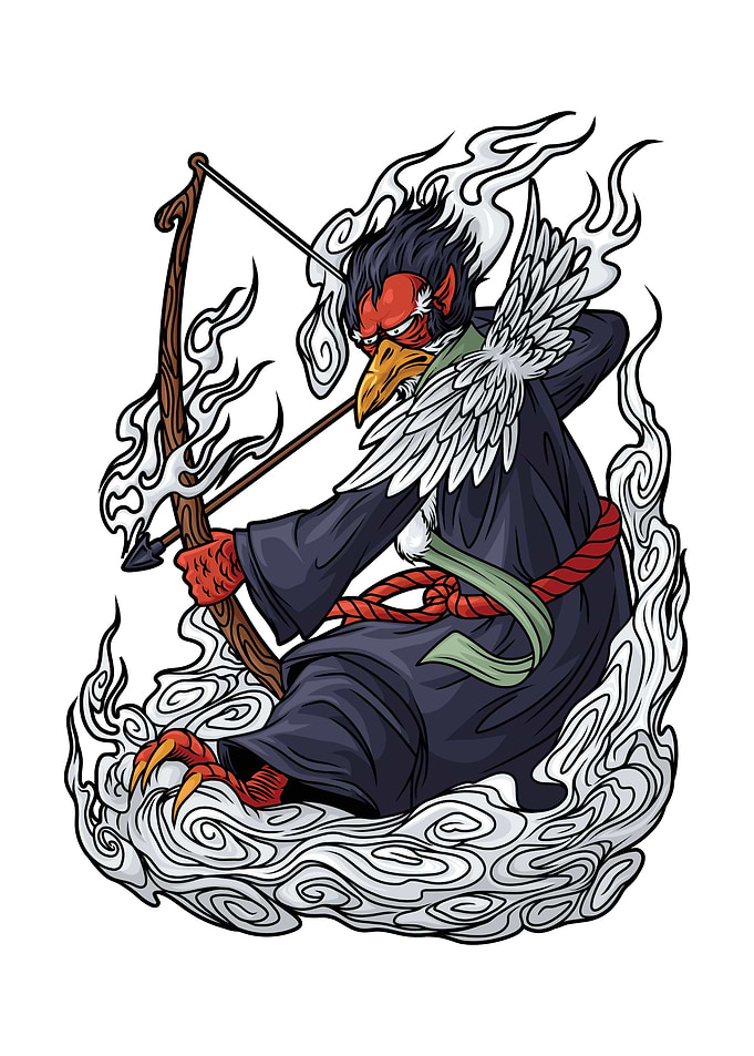 Tengu Japanese Mythology