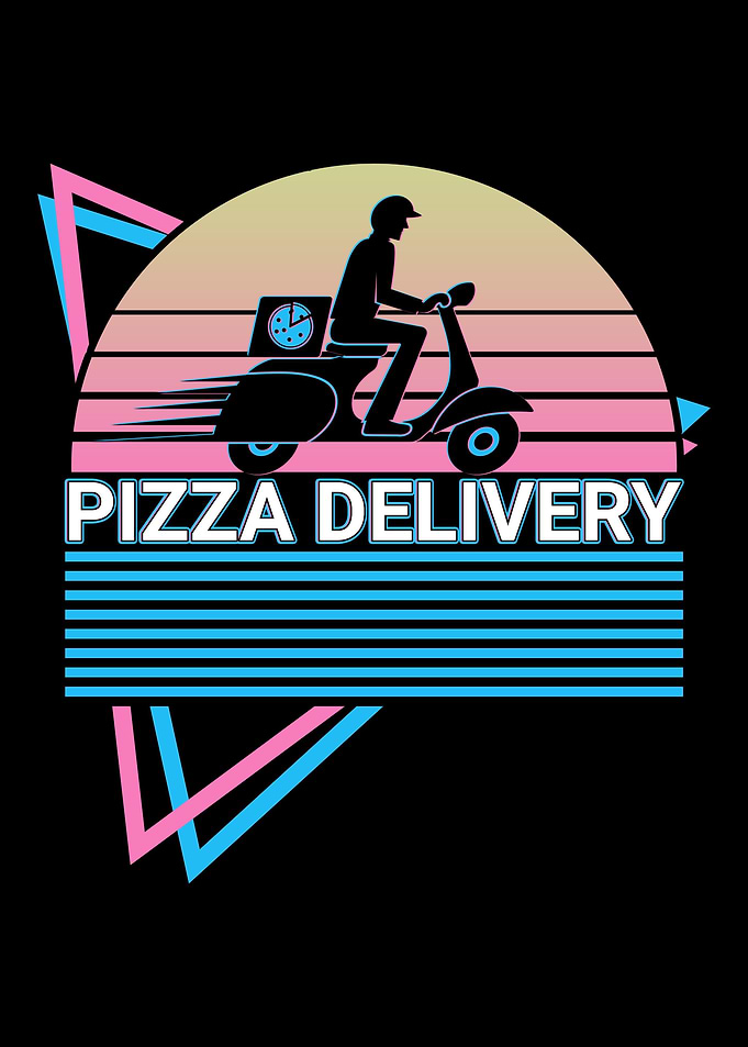 Pizza Delivery Retro