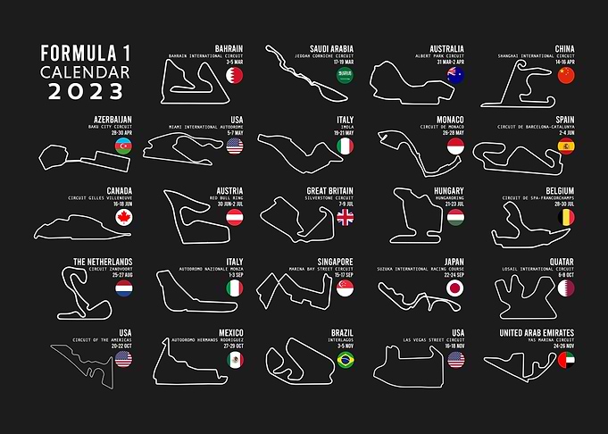 Formula 1 Calendar 2023