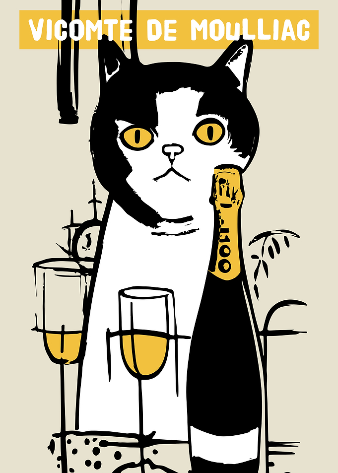 French Champagne Poster