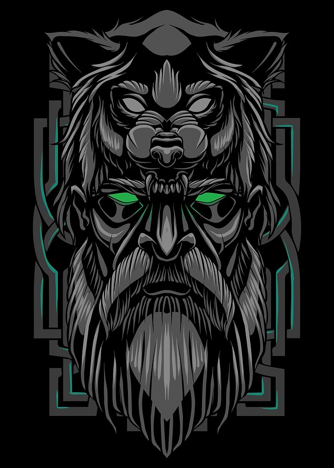 Berserker Viking Warrior