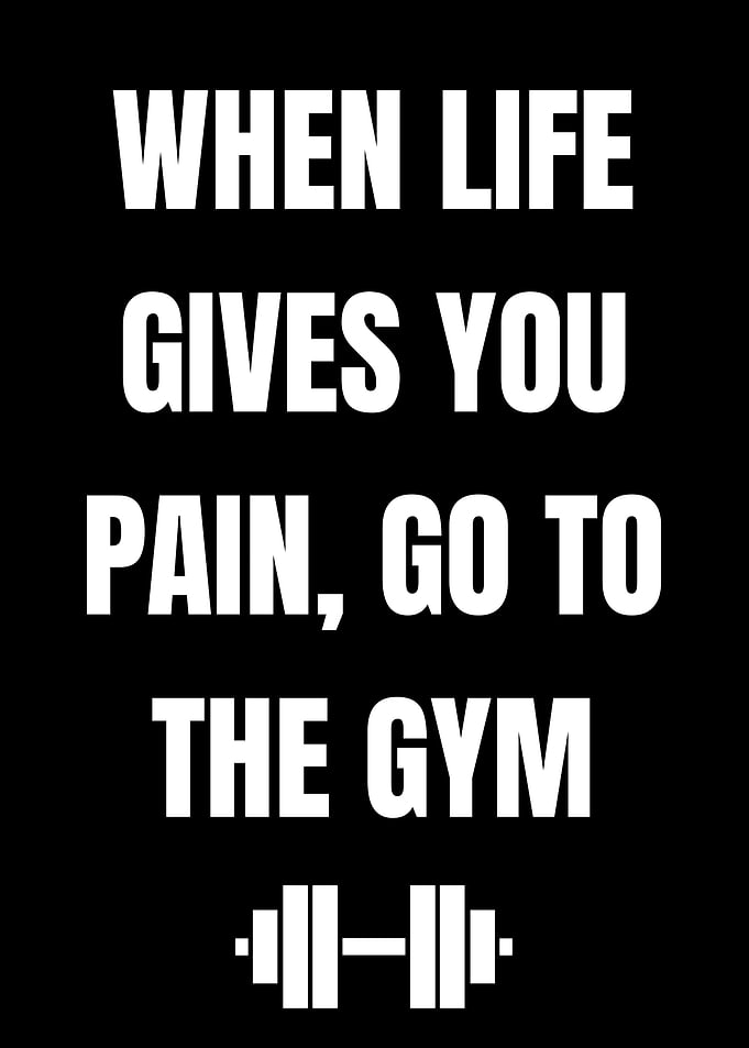 gym motivational quote