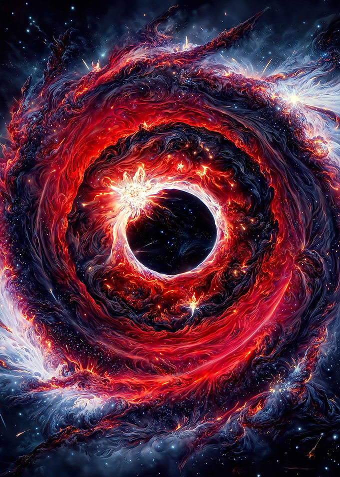 Red Space Hole