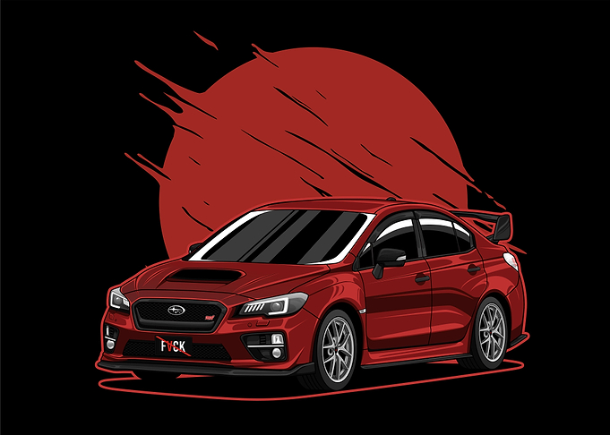 Subaru WRX STI Landscape 7