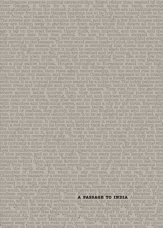 A Passage to India Text