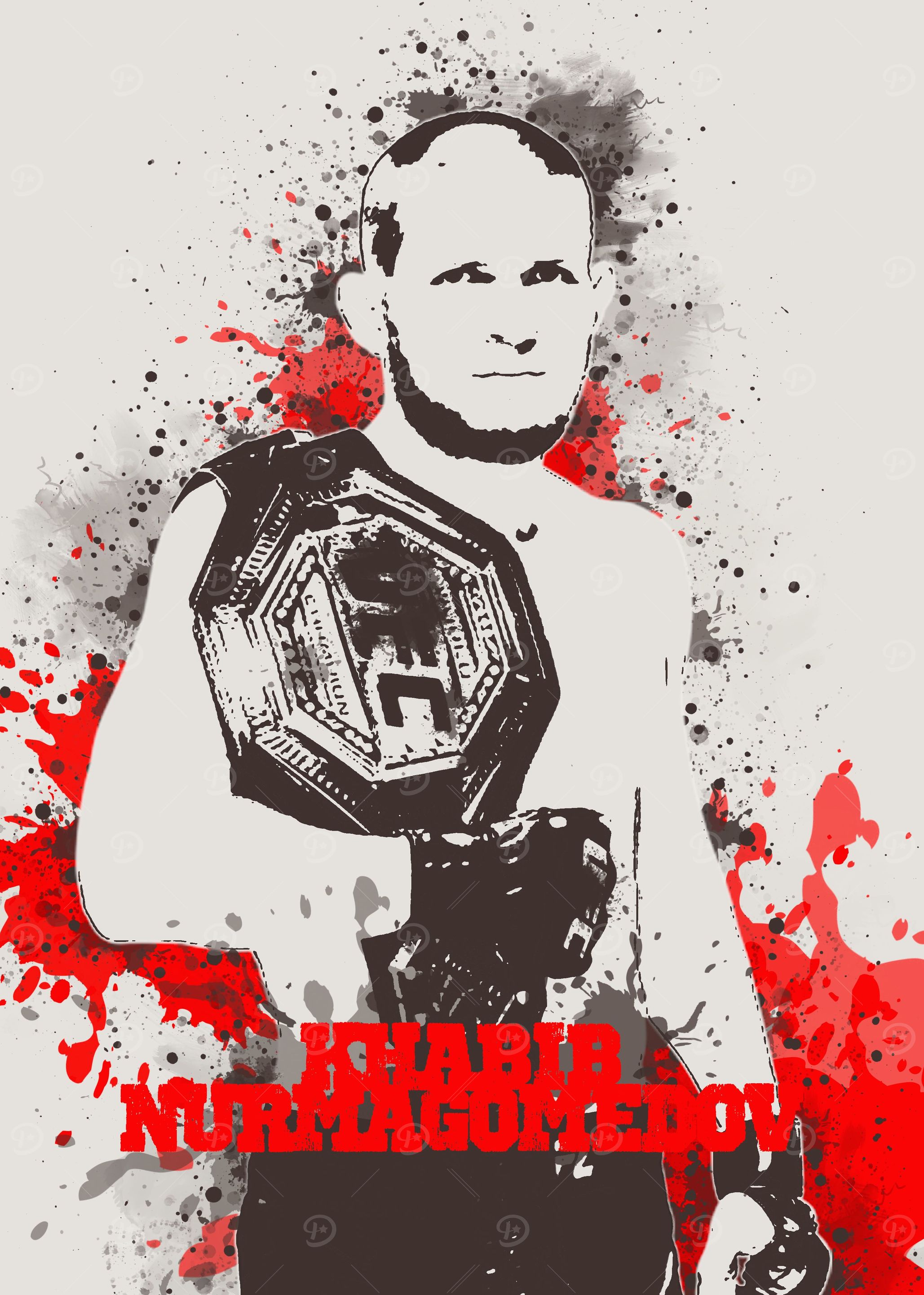 Khabib Nurmagomedov art