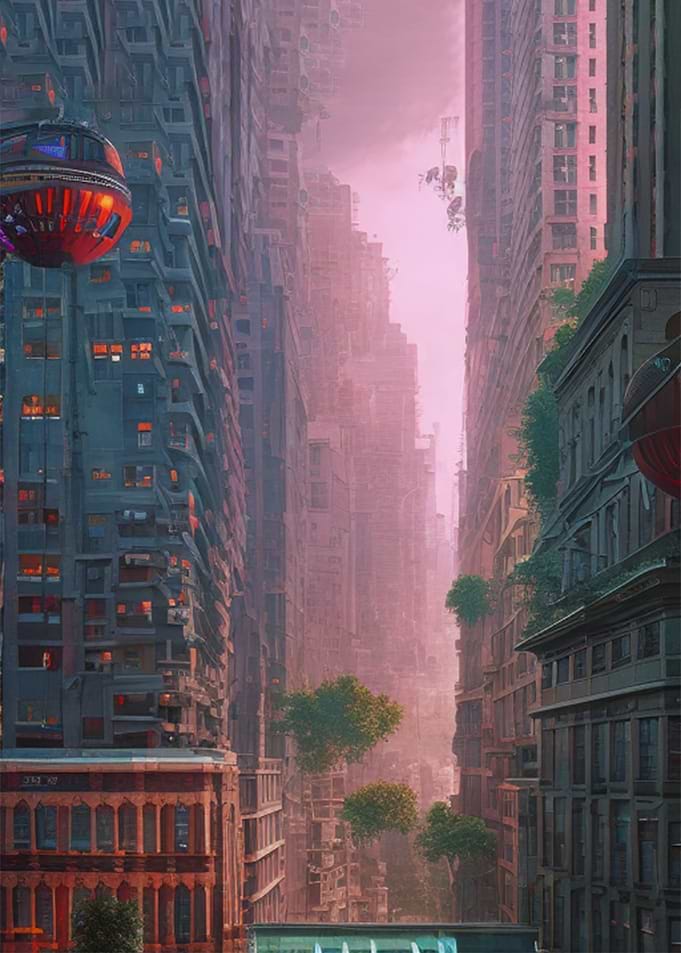 Fantasy Cityscape