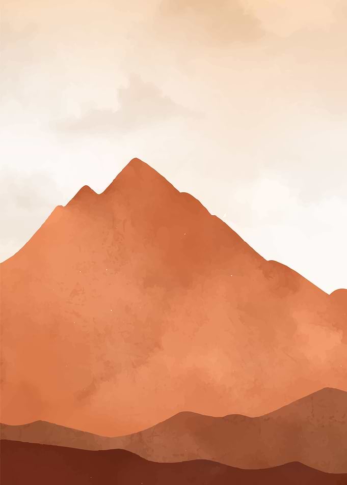 Brown Mountain Landscape
