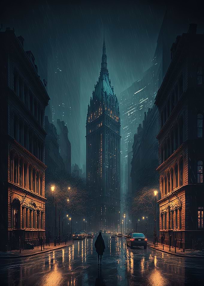 Stylized New York