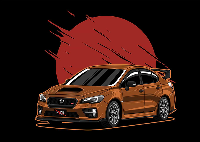 Subaru WRX STI Landscape 2