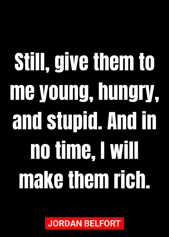 jordan belfort quotes