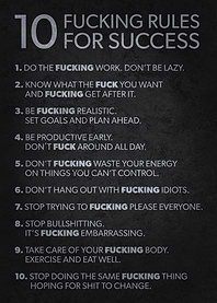 10 Rules For Success