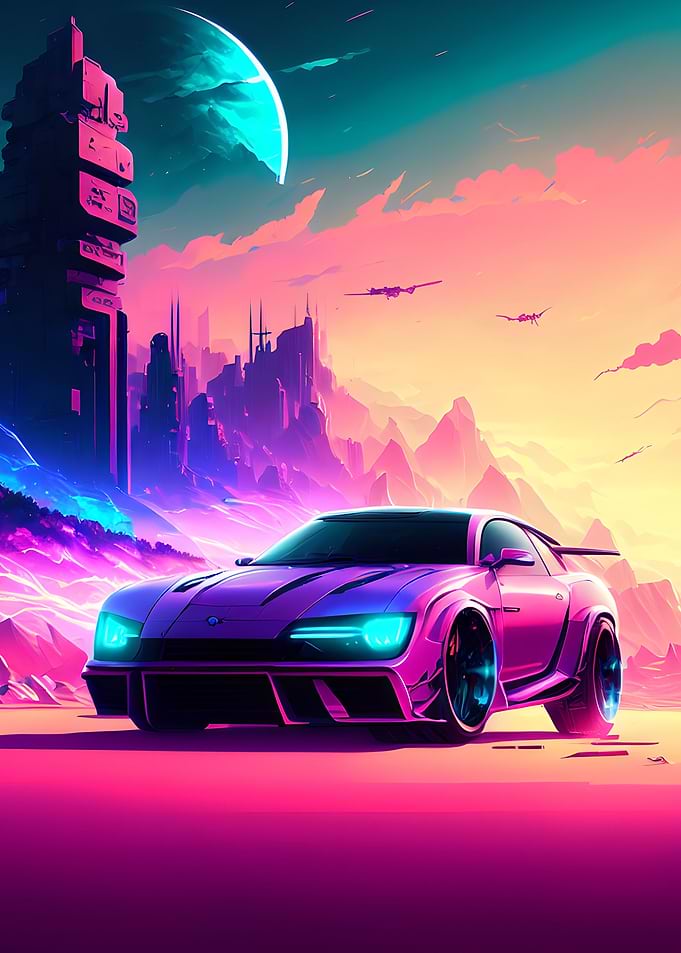 Retro Car 12
