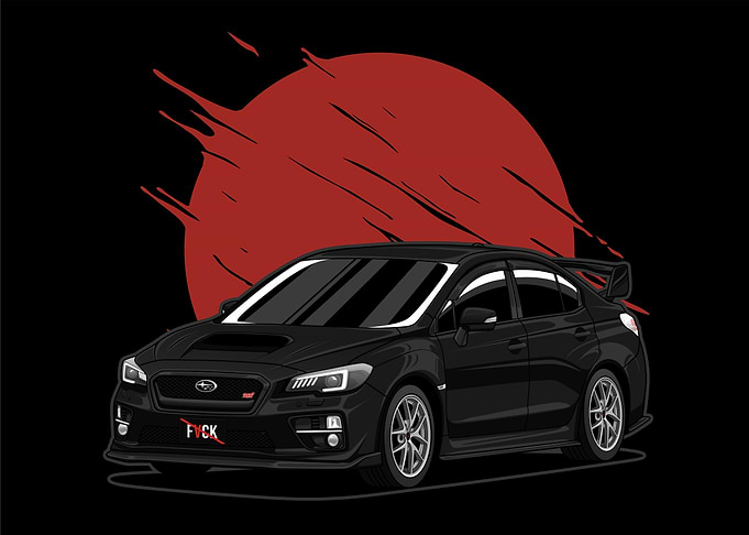 Subaru WRX STI Landscape 1