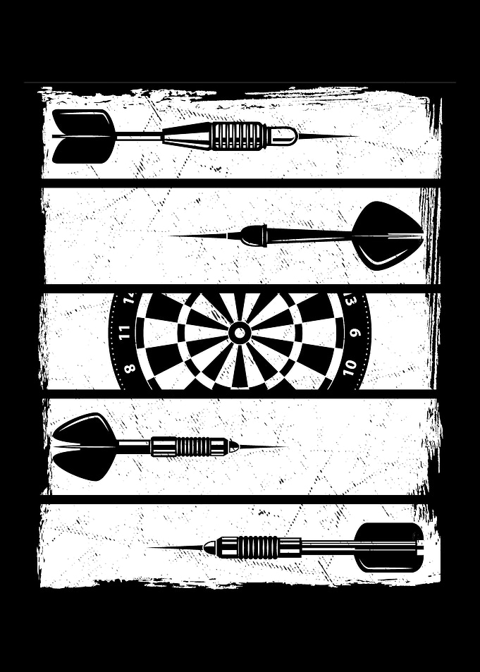 Retro Darts Arrows