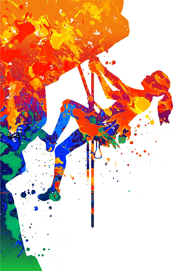 Climber Woman
