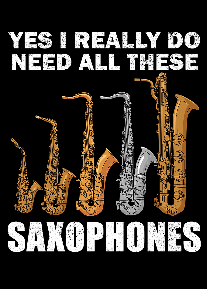 Saxophonist Gift Men Jazz