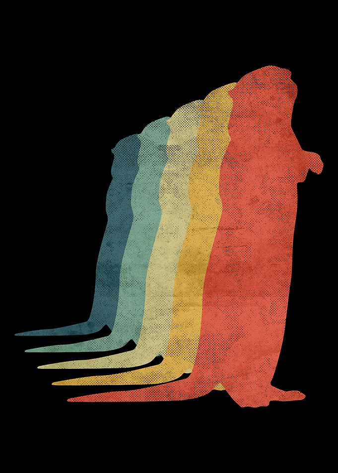 Otter Retro Vintage Color