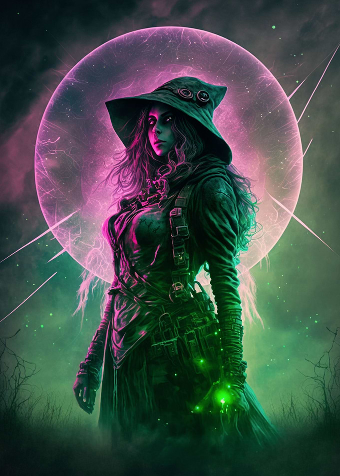 Gorgeous Moon Witch
